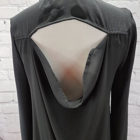 Glamdollz black long sleeve button down - Picture 12 of 14